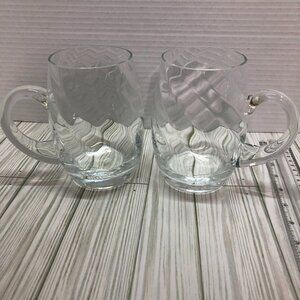 Set of 2 Crystal Steins